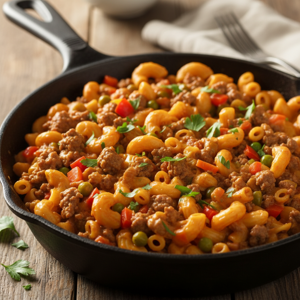 Recreate the Classic Hamburger Helper: A Homemade Touch for Family Dinners