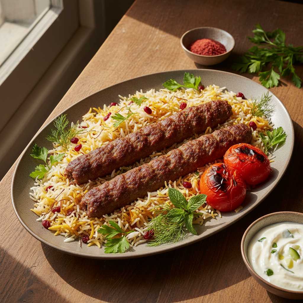 Master the Art of Iranian Koobideh Kebab: A Royal Recipe for Busy Families