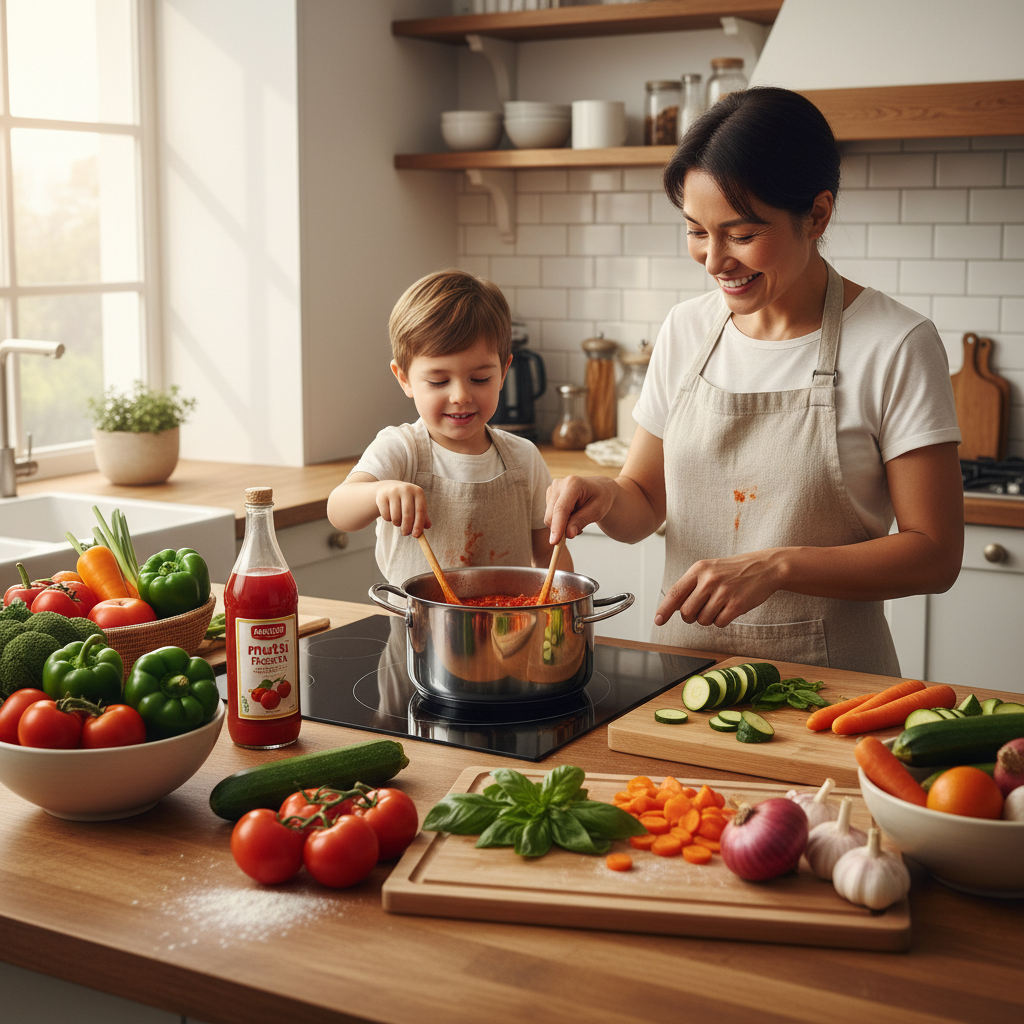 How Much Passata is Perfect for Your Family-Friendly Veggie Sauce?