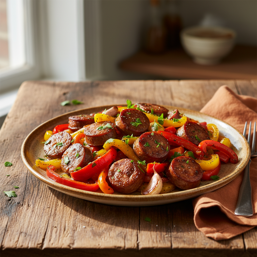Delicious Sausage and Peppers: A Family-Friendly Recipe for Busy Parents