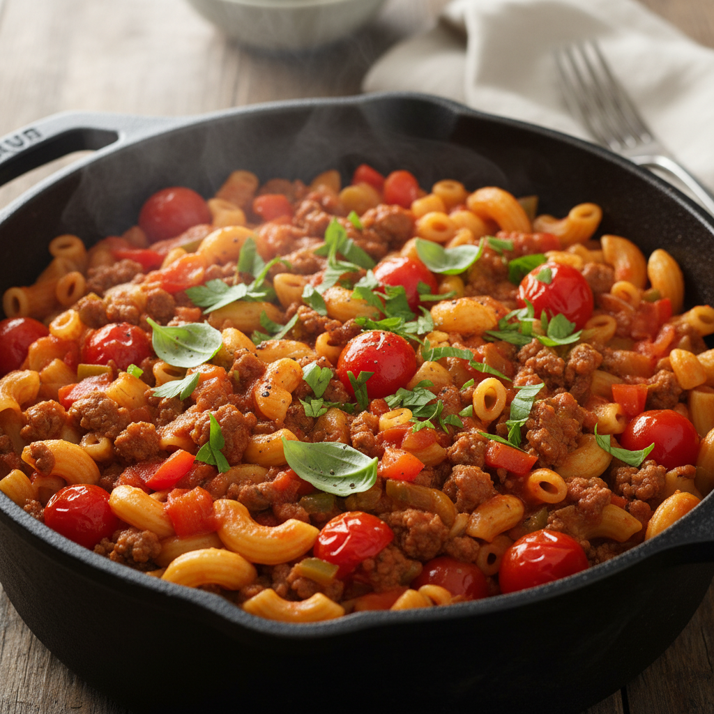 Master the Art of Cooking American Chop Suey: A Batch-Cooking Delight for Busy Families