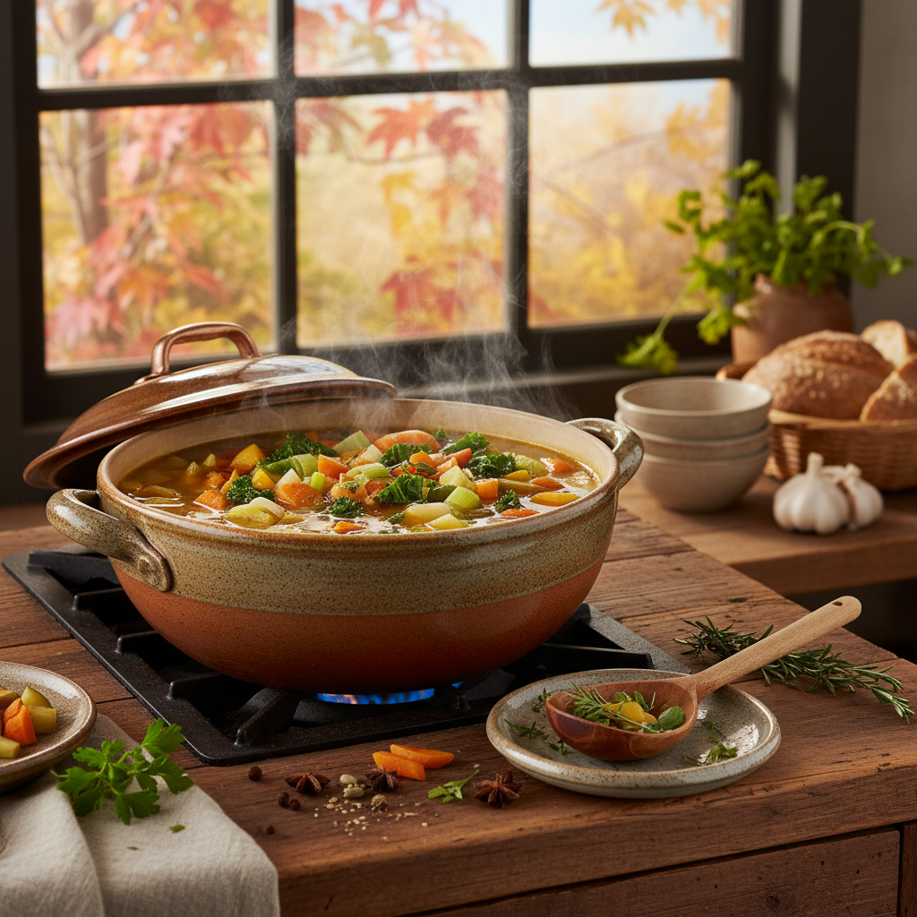 Wholesome Autumn Soups: Delicious and Nutritious Recipes for Busy Families