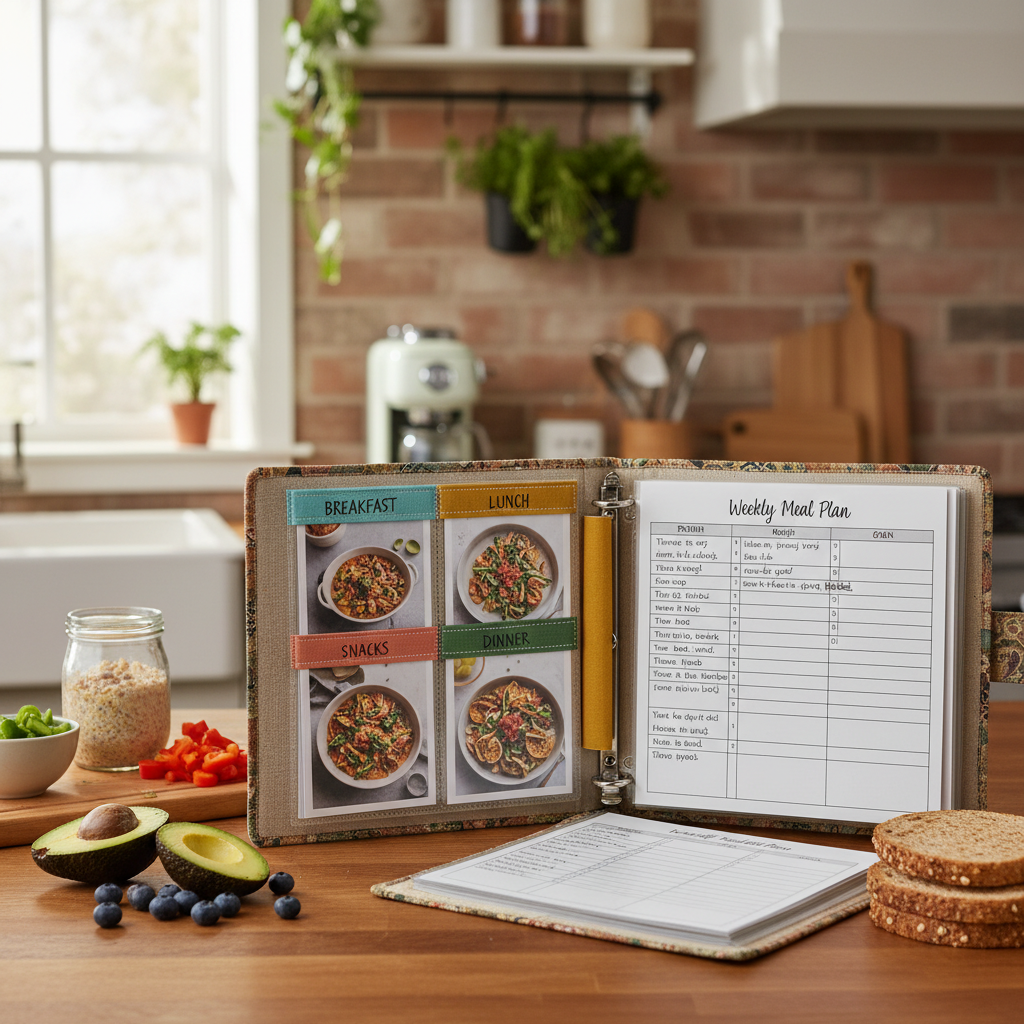 Transform Your Family's Lunch Routine with a DIY Meal Prep Folder