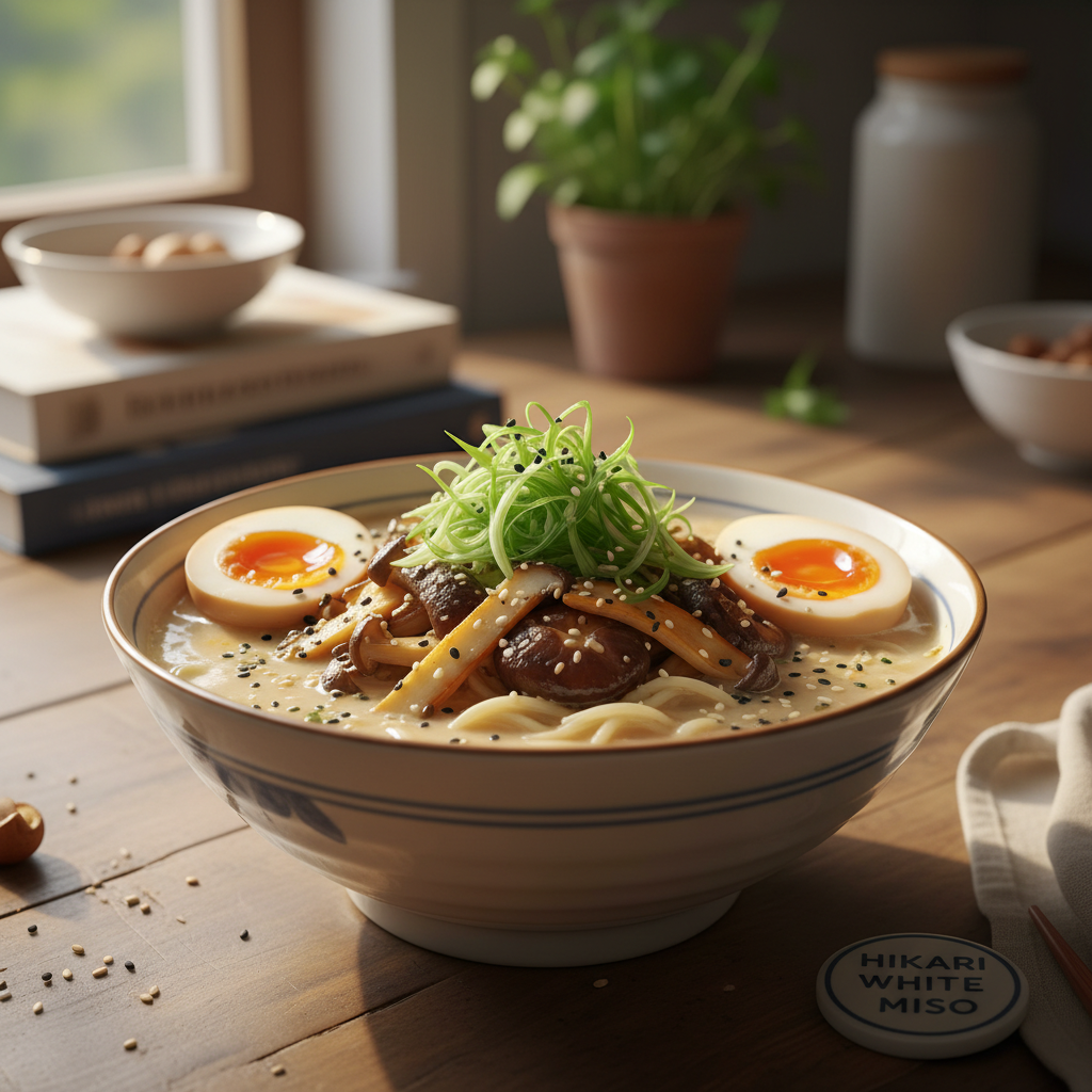 Deliciously Nutritious: Crafting Ramen with Hikari White Miso at Home