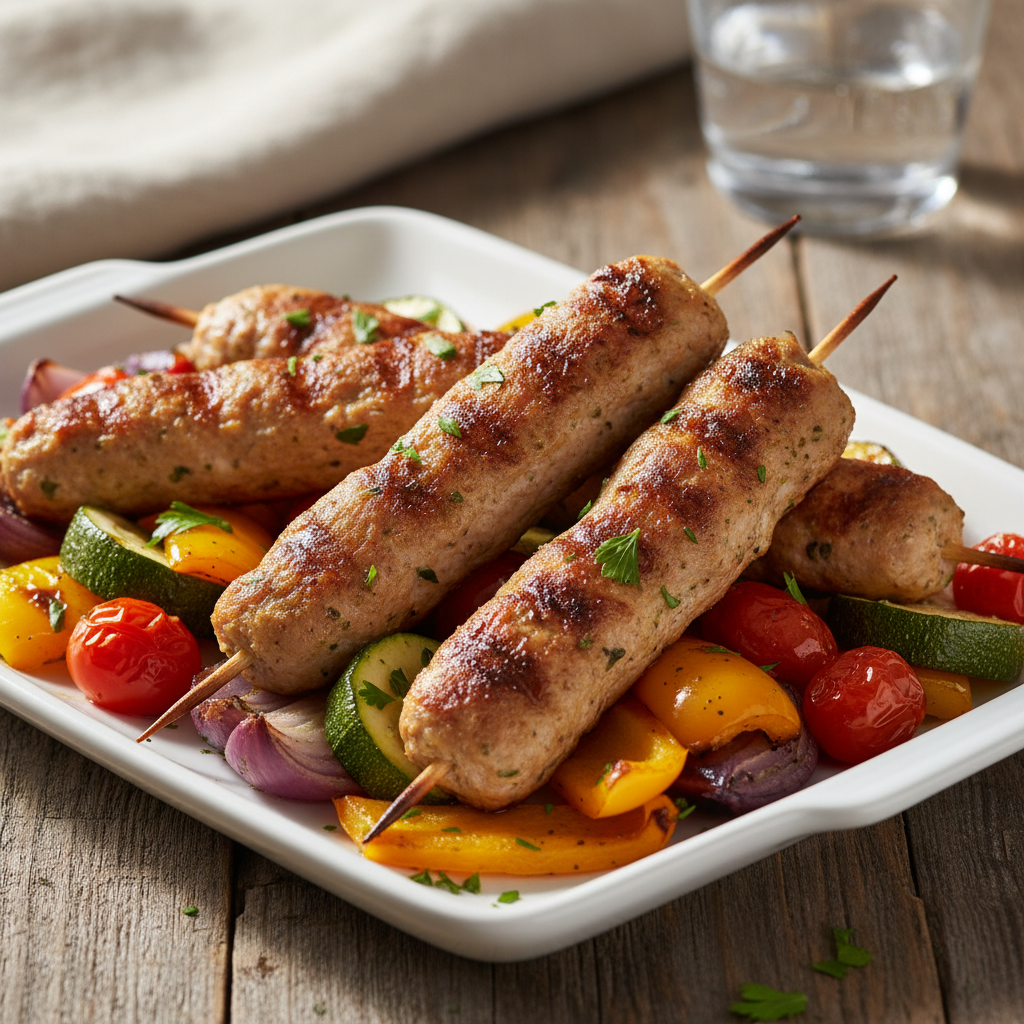 Delicious Chicken Mince Skewers: Perfect for Meal Prep and Freezing