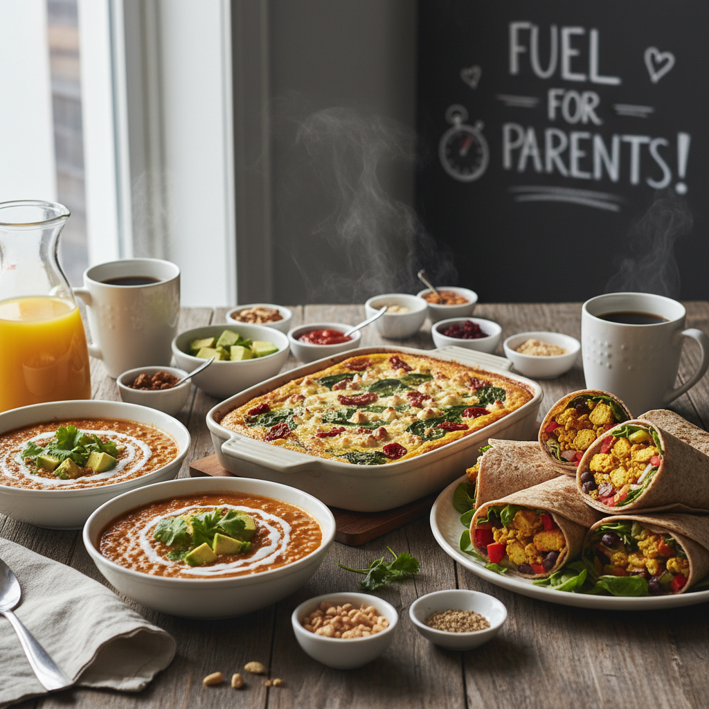 High-Protein, Savory Breakfast Ideas for Busy Parents