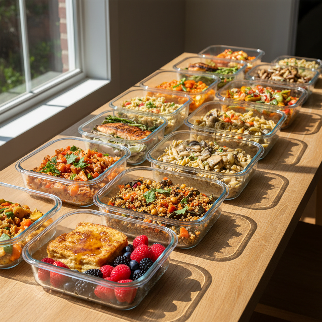 Ultimate High-Protein Meal Prep: Simplifying Healthy Eating for Busy Families