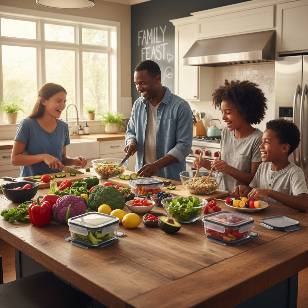 Mastering the Art of Family Meal Prep: A Guide to Stress-Free, Healthy Eating