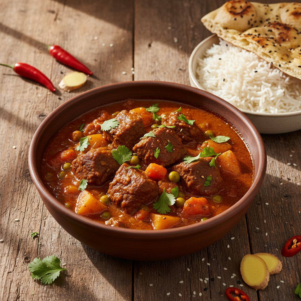 Hearty Crock-Pot Steak Curry Recipe for Busy Families