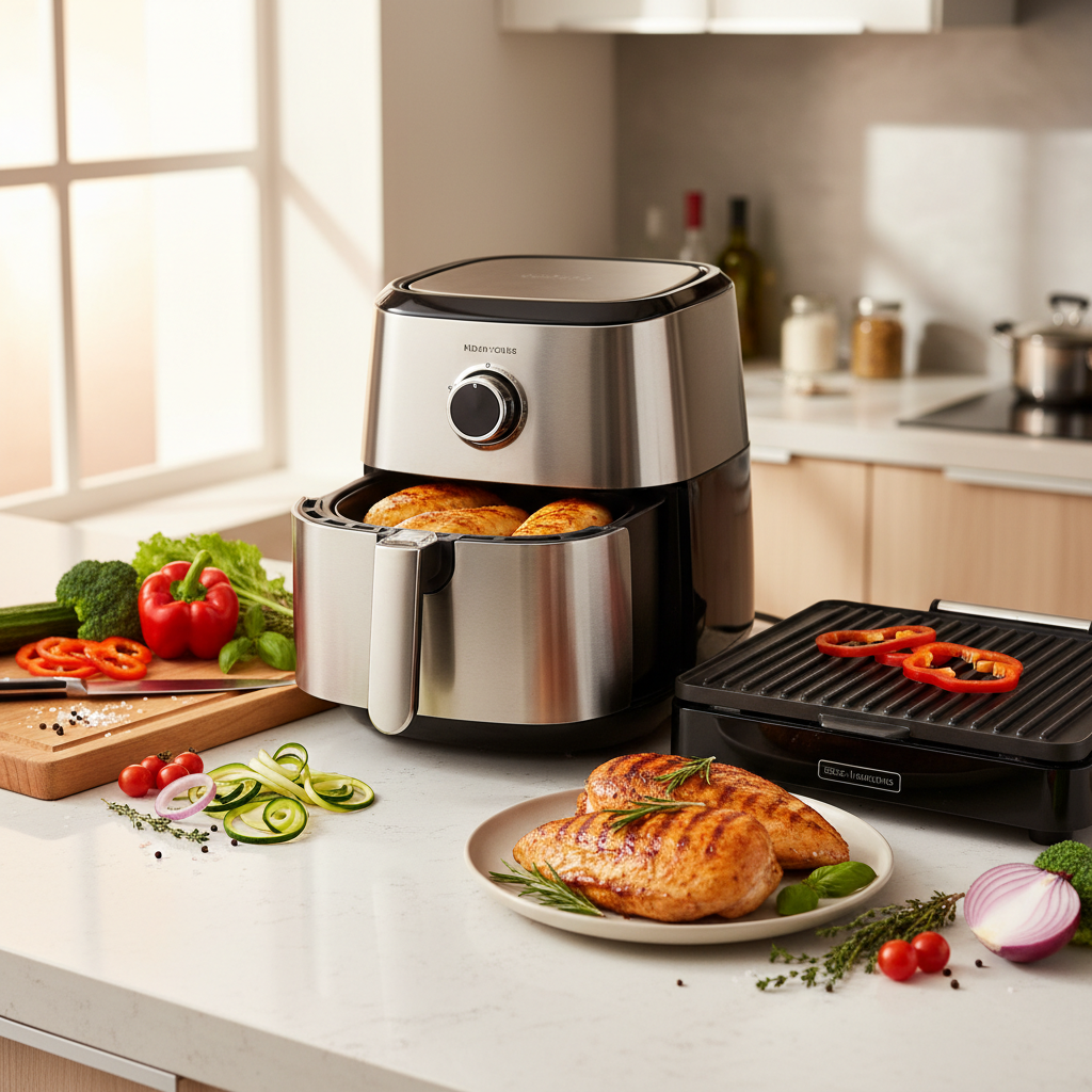 Air Fryer vs. Electric Grill: The Ultimate Guide to Perfectly Cooked Chicken and Turkey Breasts
