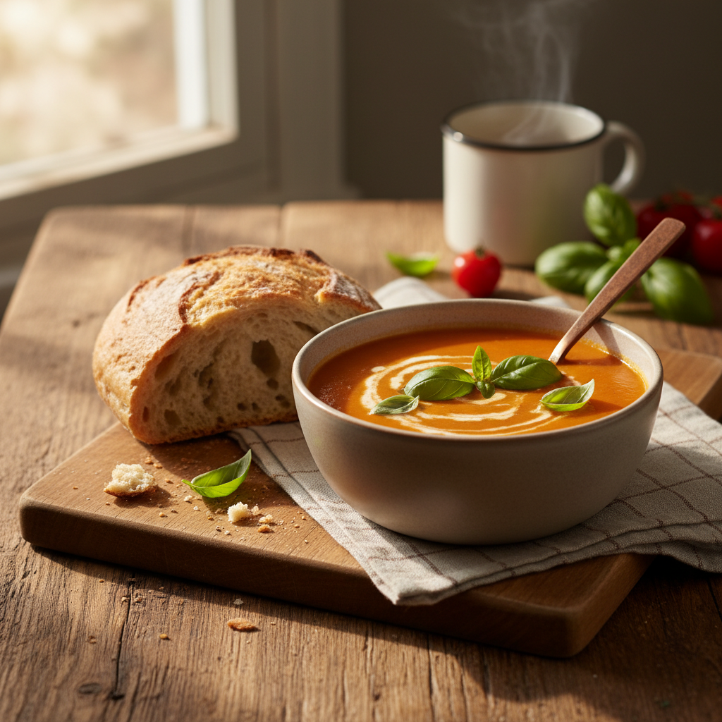 Deliciously Homemade Tomato Soup: A Mendocino Farms Inspired Recipe