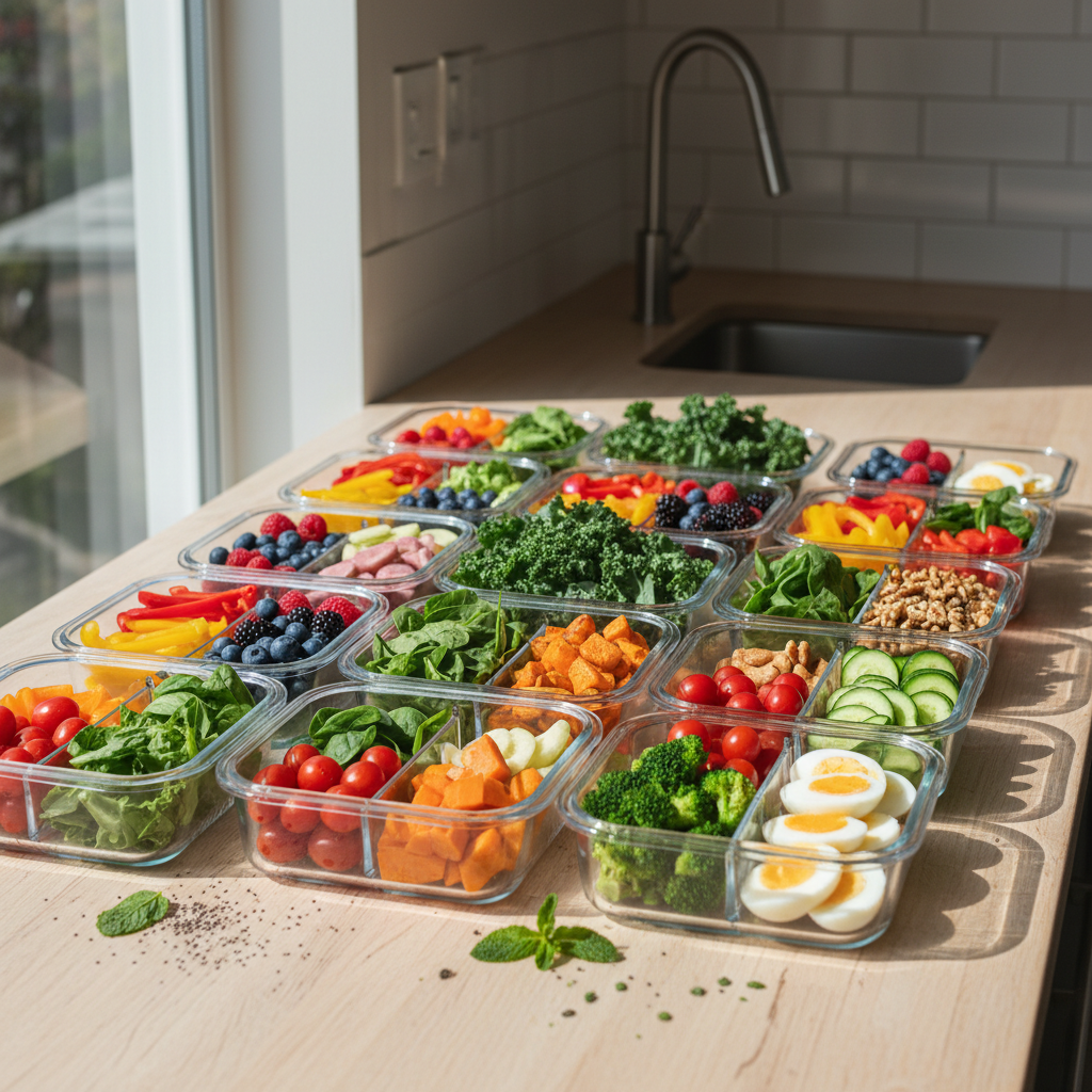 Bulk Up Your Diet: Easy Veggie and Fruit Meal Prep Ideas for Busy Parents